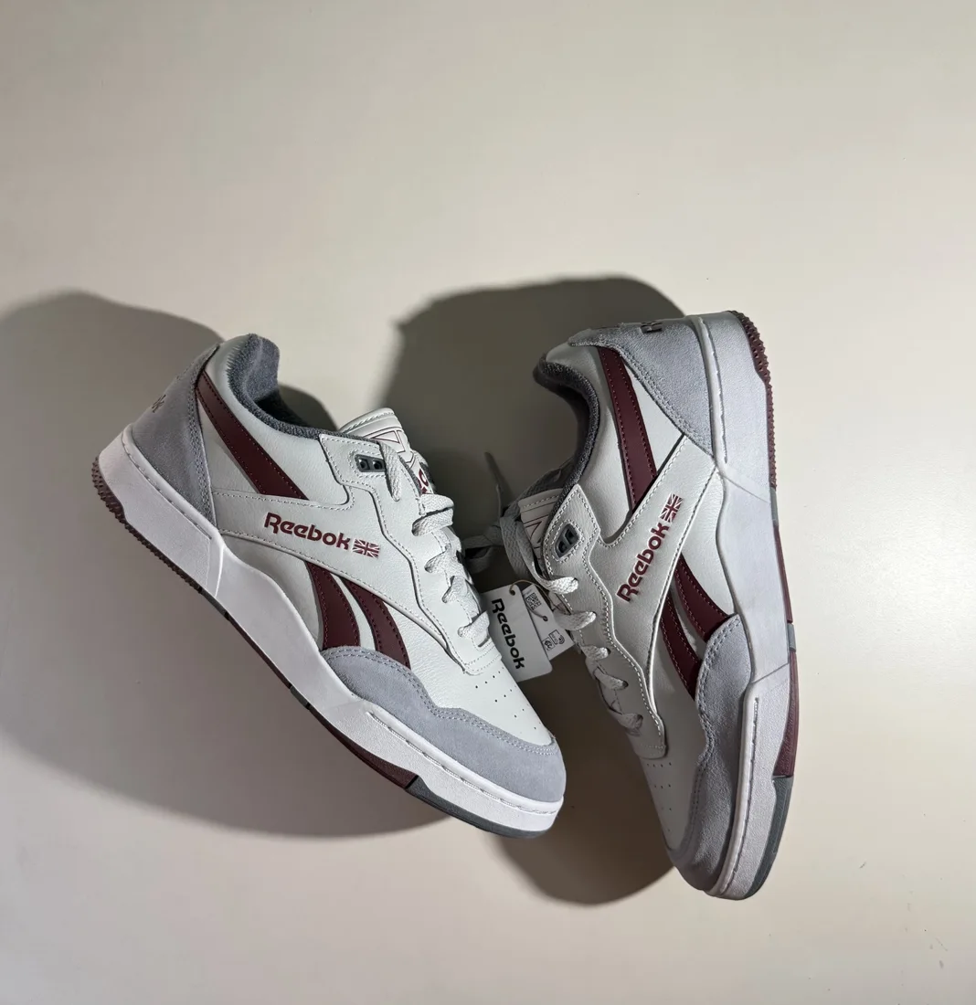 Reebok Classics BB 4000 · White and Corinth